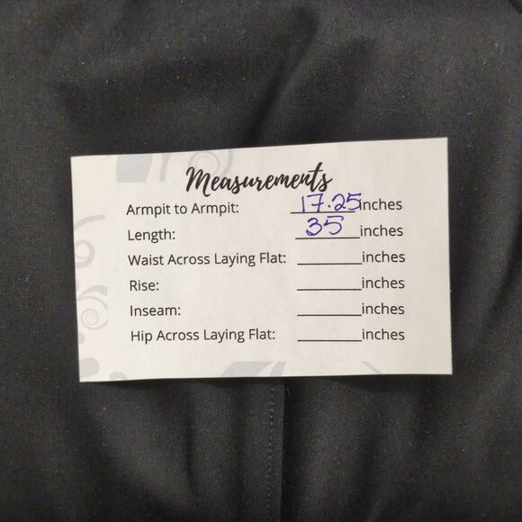 NWT Spanx Perfect Shift A-Line Dress Black Ponte Stretch 3/4 Sleeve Pockets L - Picture 12 of 12